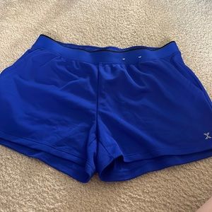 Blue Xersion Workout Shorts